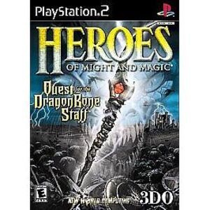 Heroes of Might and Magic: Quest for the Dragon‎ Bone Staff - Play Station 2